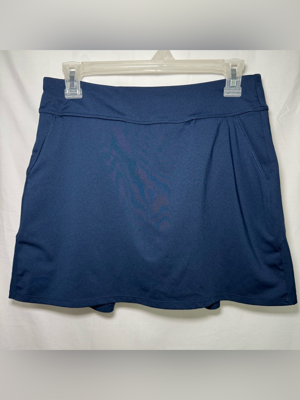 Under Armour Navy Blue Pleated Athletic Skort Golf Tennis Size S